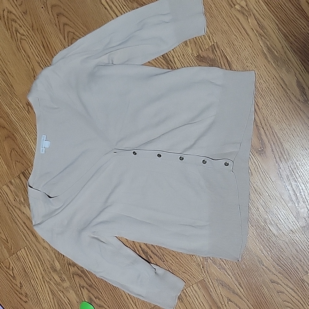 TAN CARDIGAN